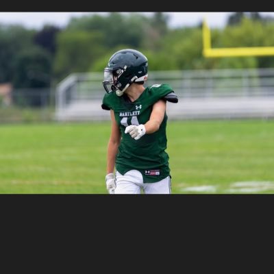 joeypuleo11's profile picture. C/O 2027 BARTLETT HIGH SCHOOL 🏈 WR/DB 847-373-3336 | EMAIL: Joeypuleo21@gmail.com HIGHLIGHTS ↘️