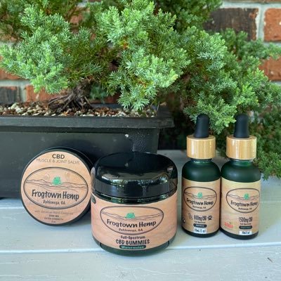 Lumpkin County's first local grown, small batch CBD products. Women grown and owned on a GA Centennial Family Farm in Dahlonega Georgia.