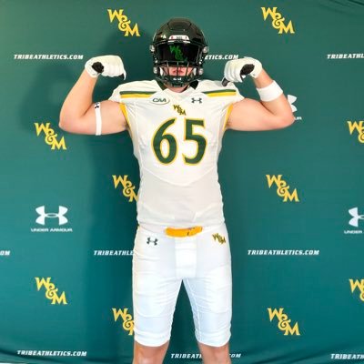 2024, 6’7, 270, 81 in wing span, O-Line, LT, 4.0 GPA, West Brunswick HS 🎓, William and Mary Football commit 🔰