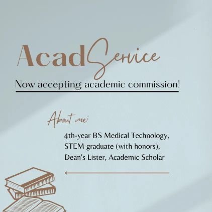 acadsbyN's profile picture. Medical Laboratory Science-Intern 🔬