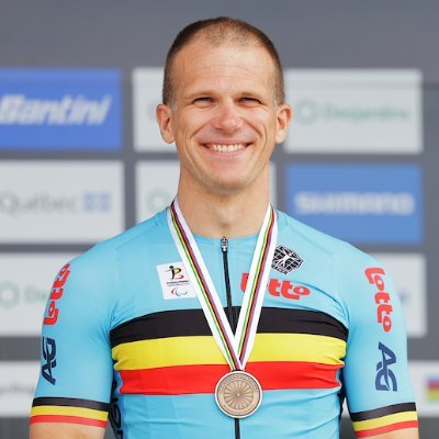Professional Paracyclist MC2
World Champion Time Trial 2022
Silver medal Tokyo 2020 Time Trial
5x Belgian Champion Road