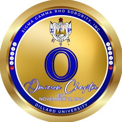 Chartered in Nov 22nd 1940 at Dillard. The Omicron Chapter of Sigma Gamma Rho Sorority Inc. fosters Sisterhood, Community Service, Scholarship & Empowerment.