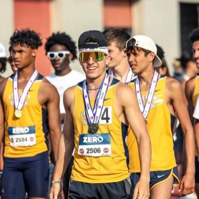 LNHS class of 24 | 1:53 - 800 | 49.8 - 400 | 15:45 - 5k | 6x state champ |