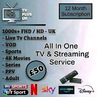 I Provide best Uk USA based suscrbition all world 🌎 wide provide
.
https://t.co/doxfWC5bsJ
Not bufring and rolling
Everything is 🆗
Good working 👍
http:/