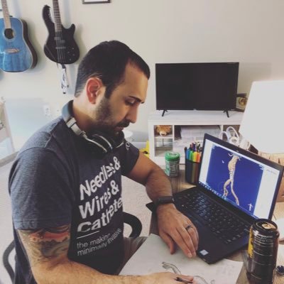 Clinical Specialist - Awareness thru Art. Anatomical Sketch Junkie. Proud Persian 🇮🇷