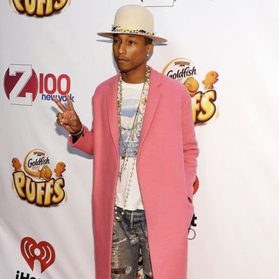 the thin line between artist & fashionista. by pharrell williams.