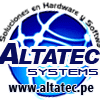 AltatecSystems's profile picture. Somos especialistas en plataformas de comercio electrónico y en el desarrollo de Software a Medida tanto para PCS y dispositivos móviles como celulares y PALMS.