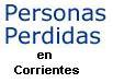 Información sobre personas perdidas en la Provincia de Corrientes.