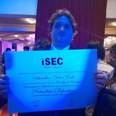 28 - Periodista Deportivo egresado de @ISEC_edu. - Hincha de Independiente 🇦🇹👑🏆 - Rock y Heavy Metal 🤘💀 - Comidas favoritas 🍕🍔 - Iñaki Sports 🎙