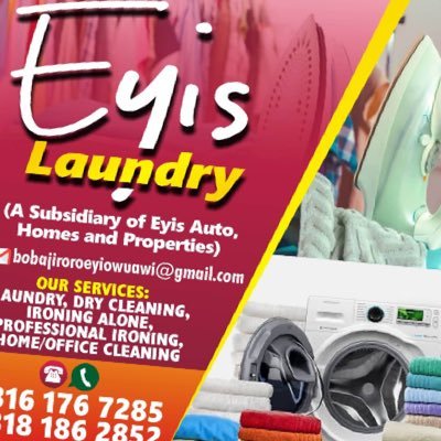 EYI’S laundry and cleaning services