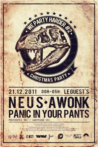 WePartyHarder's profile picture. We Party Harder  est un collectif monté par des passionnés de musique électronique. Motiver a créer et multiplier leurs soirées sur la ville du Mans.