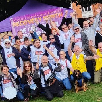 Multi-agency account for Leicester, Leicestershire & Rutland Recovery Festival.