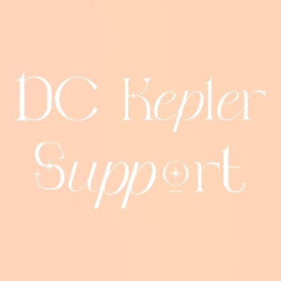 @DC_Kep1er(디시인사이드 케플러 마이너 갤러리)의 서포트팀 계정.      Kep1er Support Team🇰🇷      (멤버 개인이 아닌 그룹을 위한 서포트만 진행합니다.)
For All of 9 Girls