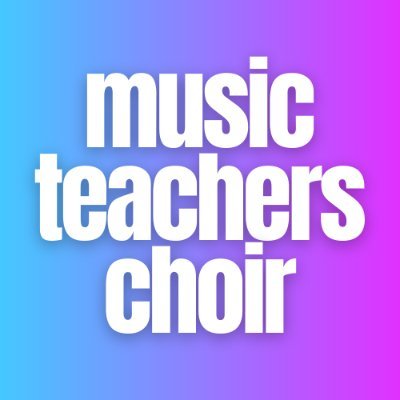 A new choir for anyone who teaches or leads music in any way!
Launching London 30/9 + other locations soon ⭐️  
Run by @SaundersMusic + @leannesedin