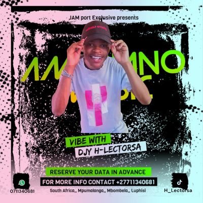 Amapiano DJ/Producer from MP/NST🇿🇦
Available for Bookings,,,Me @:hlectorsa@gmail.com