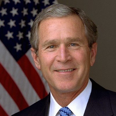 Former governor of Texas and 43rd President of the United States.

(Parody account & Satire)