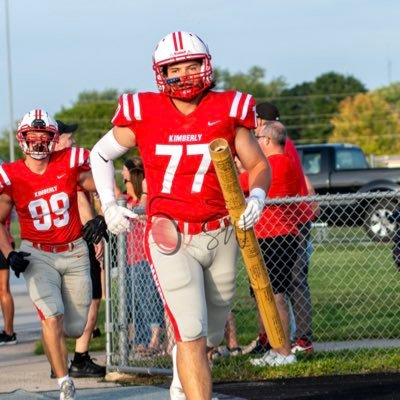 Kimberly High School ‘24 | Football and Track | 6’ 3 230lb | 3.8 Weighted GPA