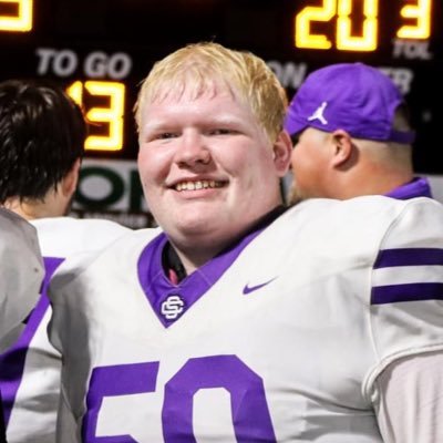 Co’26|3.9 GPA|OL|SCHS|Sevierville, TN|320lbs.|6’1|Squat 475|Bench 290|Hang Clean 210|(865)712-2594|All-Region Honorable Mention|HC Todd Loveday