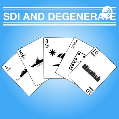 SDI and the Degenerate Live on Twitch once a week. Apple Podcasts, Spotify, the works.