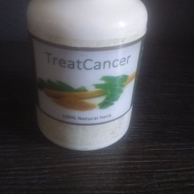 I treat all types of cancer with a traditional herb
