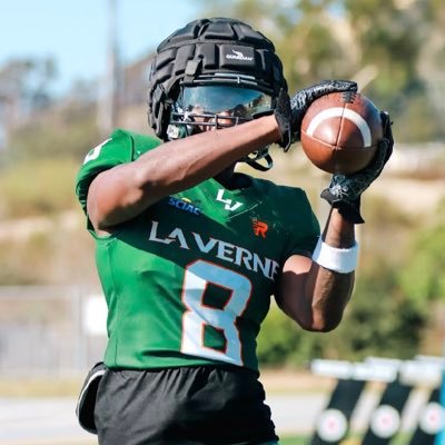 WR @ University of La Verne IG: sogrizzy1