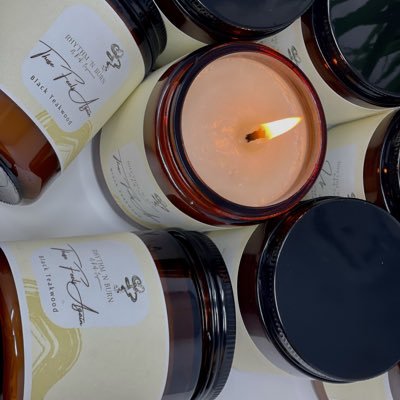 Homemade Candles come with a customized QR that takes you to the perfect R&B playlist.