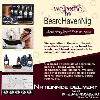 Your number 1 stop for all Beard Care Products and other Hair/Beard Care Essentials.