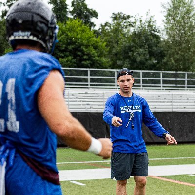 Bentley University Football - DC and Linebackers Coach
Recruiting Areas - MA South Shore, California, Florida, AL, GA, TN, NC, SC, KY