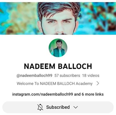 Subscribe NADEEM BALLOCH for real crypto projects