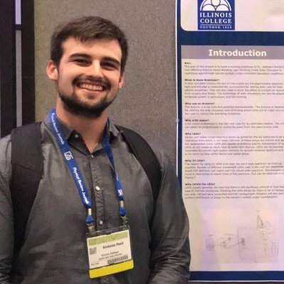 Nick_Reed_935's profile picture. Illinois College Physics USF Mechanical Engineering CEO at Rack Robotics