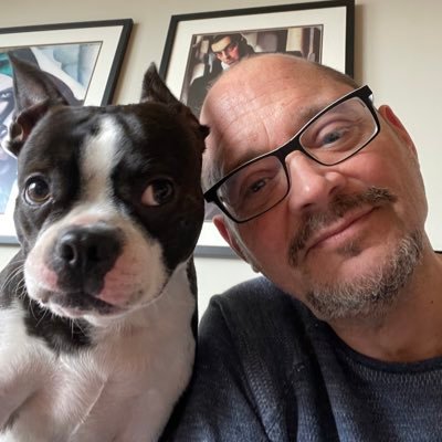 Happy dog dad to a Boston. And if reincarnation is possible, please grant me a Broadway singing voice and cast me in anything Sondheim.