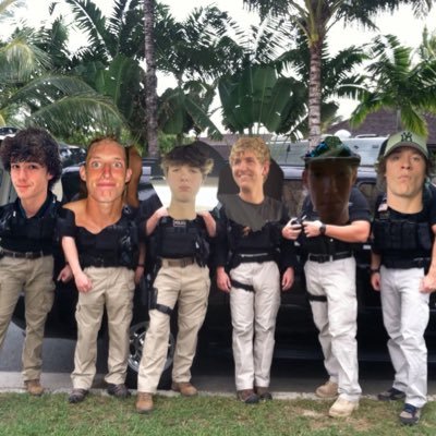 TheBangBus69420's profile picture. 🔫🚨pew pew handlers 🚨🔫Dylan Heath, Sam Doyle, Asher Cook, Matty Newberry, Layne Runtz &