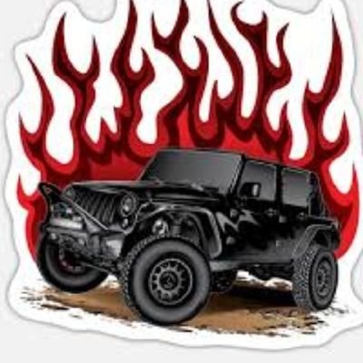 Hello Inbox’s me with your Jeep name and picture 🥰Would love to creat you a cute logo  or a cartoon picture for your Jeep💯 bet u gonna like it 😍