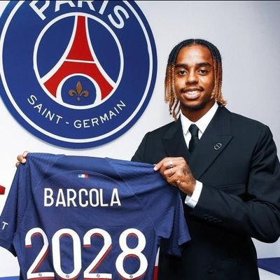 Informations et statistiques officielles de Bradley Barcola, joueur du PSG❤️💙