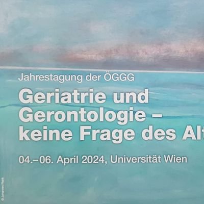 Sektion #Klinische #Gerontologie #OEGGG #gerontology #geriatrics  Österreichische Gesellschaft für Geriatrie und Gerontologie https://t.co/MdWCkpB5Lu
