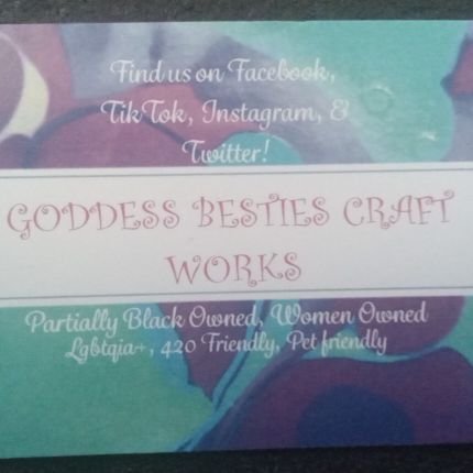 We are an awesome bestie duo who can create resign crafts and designs. Our business is small but give us time we will be a well known name in no time!