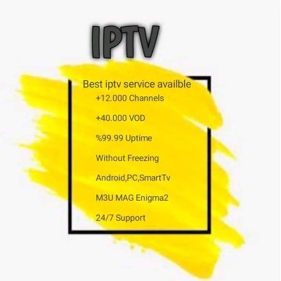 https://t.co/wEitLaTocG
16 k live channels
17k vod,s update on service
No buffering no freezing 24 hours free trial
More info
https://t.co/wEitLaTocG
