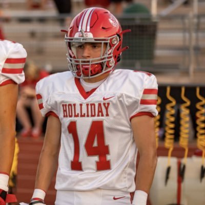 | Holliday high school | 2026 | Wide receiver | DB | 5,9 | 165 |