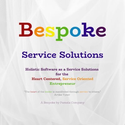 Neurospicy, LGBTQ+, Latinx Entrepreneur | Bespoke Holistic Software as a Service Solutions for the Heart Centered, Service Oriented Entrepeneur on a mission.