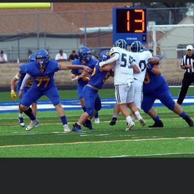 Tylerbrown177's profile picture. Northwood High School, class of 24, offensive tackle, #77, email @tylersbrwn11@gmail.com, committed to The University of Mount Union 28’🎓