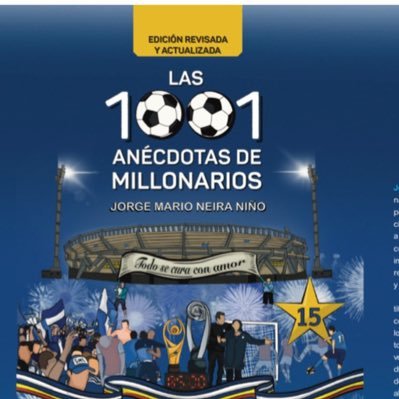 Hincha del + Grande MILLONARIOS!!! Escritor del libro Las 1⚽️⚽️1 anécdotas de Millonarios