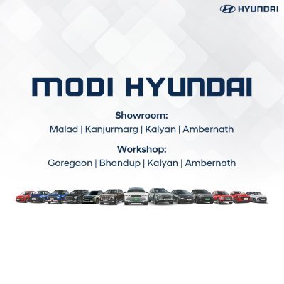 Modi Hyundai, an authorized sales and service dealership for Hyundai India for Mumbai, is one of the premium divisions of Modi Group. Started in May 2009.