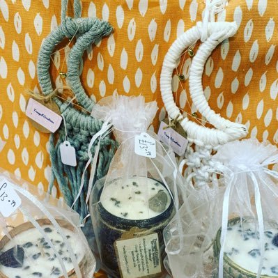 Handmade & natural home decor 💚aromatherapy soya wax candles,room mists with own pure essential oil blends💚 macramé 💚 📩tranquil_creations@outlook.com