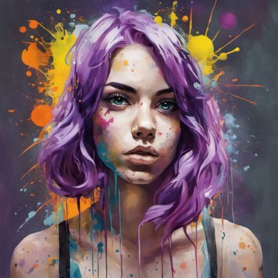 Artist: Crypto enthusiast, follow me and feel free to message me. Let's be friends!   #PurpleGirl Check out this collection on #tezos