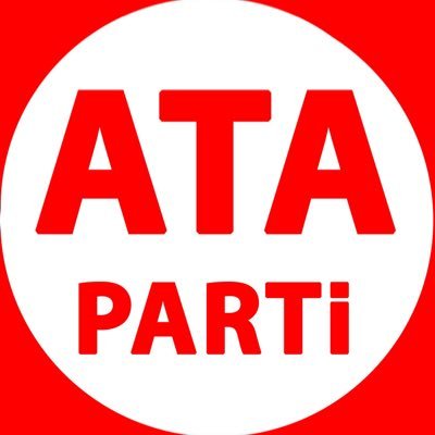 ATA PARTİ Resmî Twitter Hesabı. Bağışlarınız için IBAN numaramız: TR86 0001 0016 7197 7452 7250 01 ATA PARTİ Ziraat Bankası