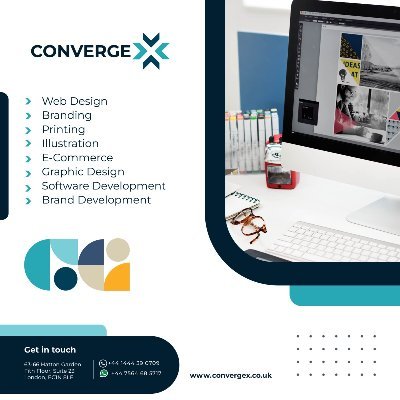 Transforming ideas into digital masterpieces! We craft visual sstories that captivate and engage. Let's make your brand shine! ✨ #ConvergexCreative #WebDesign