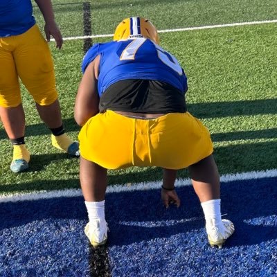 16yr | Offensive Lineman | Grant Union High School (CA) C/O 2025 | 4.0 GPA | 5’11 305 lbs | Contact 530-785-6942 | Email mirrpeezy1@gmail.com |