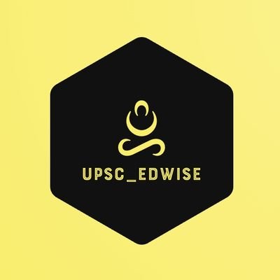 UPSC_EdWise's profile picture. Experiences, Advices , information for UPSC_ CSE journey.

Together we conquer !
#UPSC_EdWise
