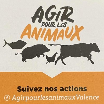 Groupe local @L214 de Valence 🐇*Agir pour les animaux 🐷*Agir pour tous les êtres vivants 🌍*Agir pour la planète