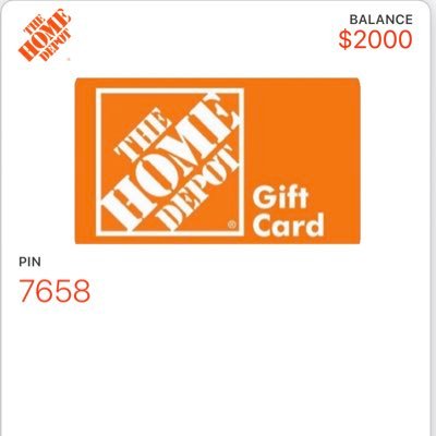 I need a large number of Home Depot gift cards every day if you have one please contact me